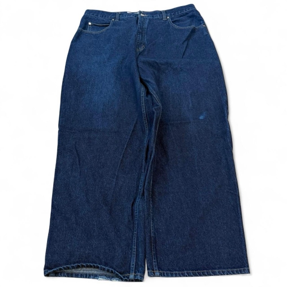 Vintage Anchor Blue Beyond Baggy Wide Leg Blue Jeans Men's 39x30.5 Skater‎ Y2K